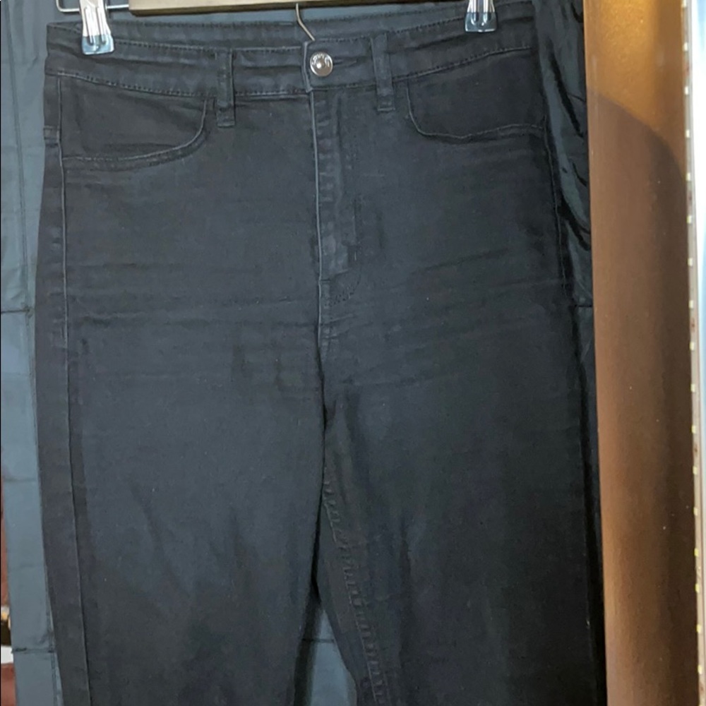 H&M black High-Rise Skinny Jeans